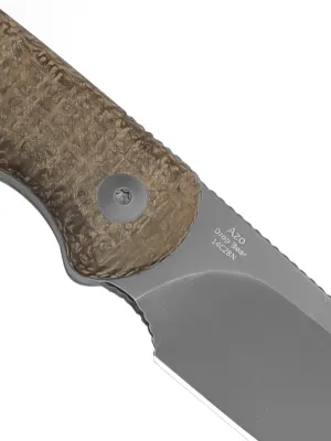 Nóż Kizer Drop Bear Fix Burlap Micarta 14C28N
