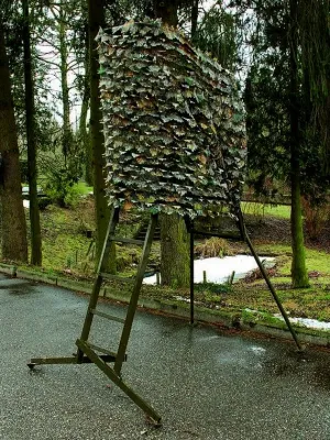 Siatka maskująca, camo