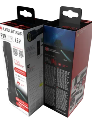 Latarka Ledlenser P9R Core LEP - 1300m zasięgu!