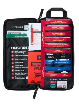 Apteczka SURVIVAL Slimline First Aid Kit - Brown