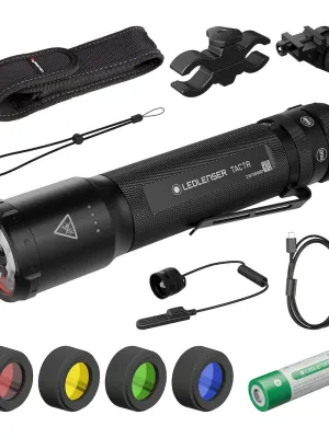 Latarka Ledlenser Tactical Outdoor Set TAC7R