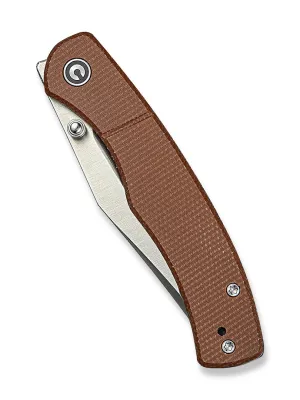 Nóż CIVIVI Clingman Nitro-V Micarta Brown C23065-3