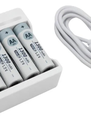 Ładowarka Ansmann USB Basic IV + 4x AA 1300mAh