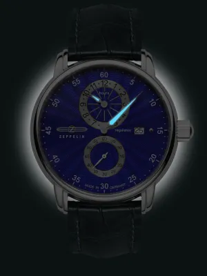 Zegarek Zeppelin New Captain's Line 86263, 42mm