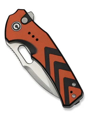 Nóż CIVIVI Vexron G10 Milled Orange & Black 14C28N
