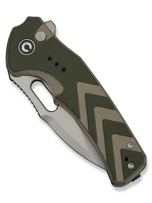 Nóż CIVIVI Vexron G10 Milled Green & Tan 14C28N
