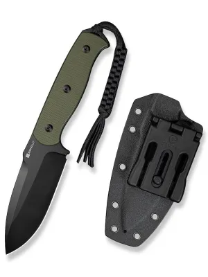 Nóż SENCUT Fixed Toxodon G10 OD Green Black Blade