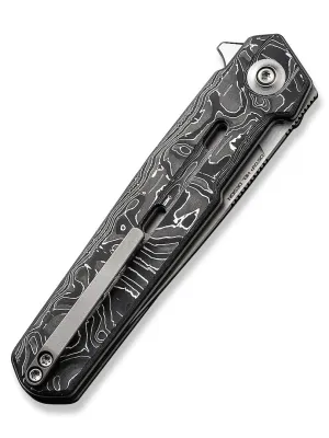 Nóż WE Knife Navo CPM-20CV Aluminum Foil CF