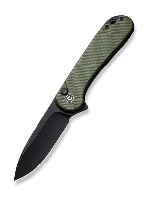 Nóż CIVIVI Button Lock Elementum II G10 OD Green