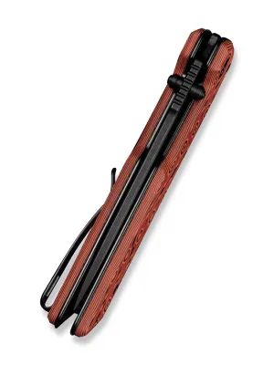 Nóż CIVIVI Zygon Nitro-V Orange&Blk Vortex Micarta