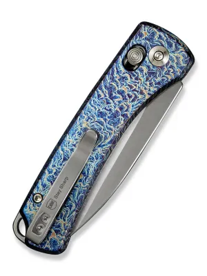 Nóż WE Knife Nightblade CPM-20CV Flamed Titan