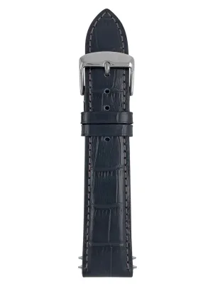 Pasek skórzany Zeppelin granatowy 22 mm