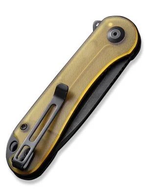 Nóż CIVIVI Elementum D2 Ultem Amber&Black C907A-5