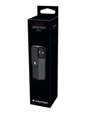 Pokrowiec skórzany Ledlenser typ C 15,2cm.