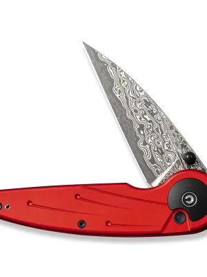Nóż Civivi Starflare Damascus Red Aluminum