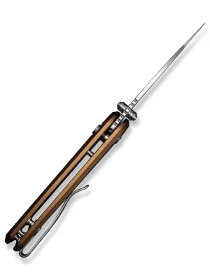 Nóż CIVIVI Mini Shakan Nitro-V Coyote Brown Alum