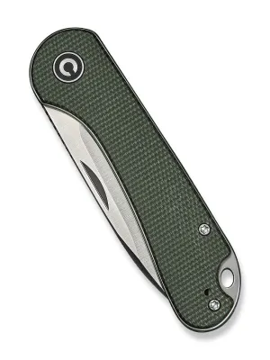 Nóż CIVIVI Elementum Slip Joint Green Micarta