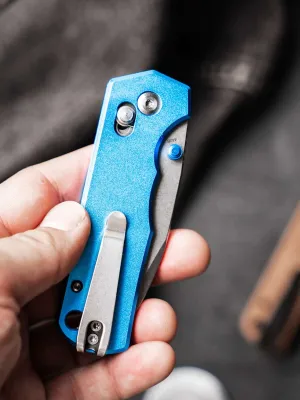 Nóż Böker Plus Rockstub Blue Elox 14C28N
