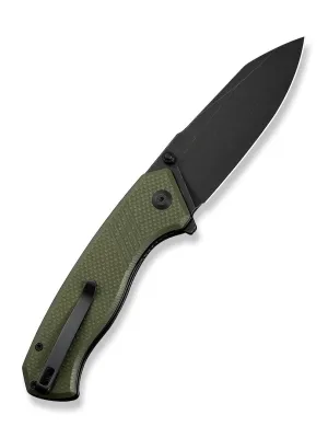 Nóż CIVIVI Placoid 14C28N G10 Green Black Blade