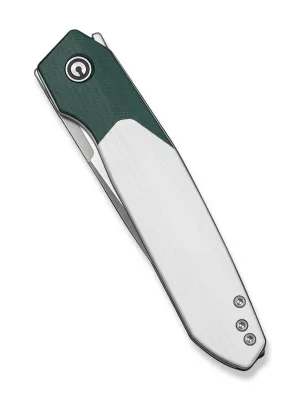 Nóż CIVIVI Brr15 Light Nitro-V TealGreen&White G10