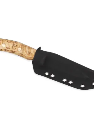 Nóż Casström No.10 SFK Curly Birch Sleipner Kydex