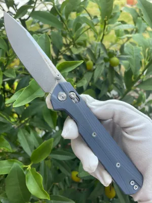 Nóż KNIVESPL The First Blue G10 14C28N