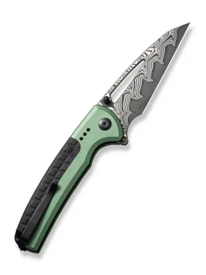 Nóż CIVIVI Sentinel Strike Damast Green Alu FRN