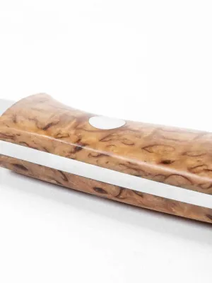 Nóż Casström Safari Mini Hunter Stab. Curly Birch