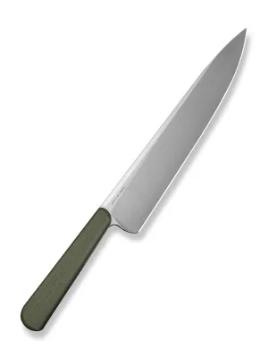Nóż CIVIVI Cibus 14C28N Milled Green G10 C23048-2