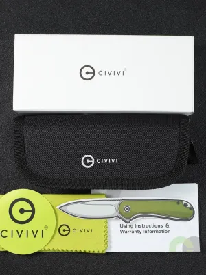 Nóż CIVIVI Mini Praxis D2 G10 Green C18026C-1