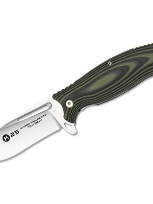Nóż Taktyczny K25 18868 G10 Wengue Green