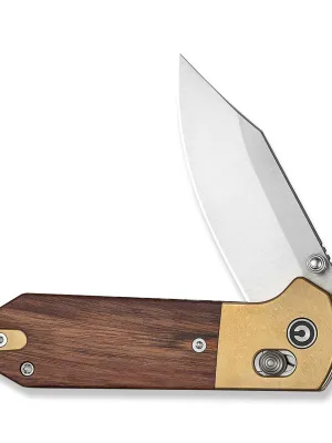 Nóż Civivi Yonder Clip Point 14C28N Guibourtia