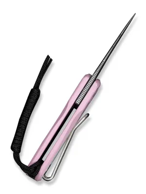 Nóż Civivi Purr Nitro-V Powder Pink & White G10
