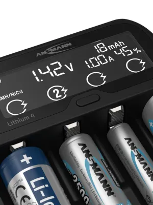Ładowarka Ansmann Lithium 4 do Li-lon AAA/AA