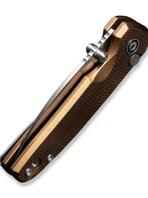 Nóż CIVIVI Mini Shakan Nitro-V Coyote Brown Alum