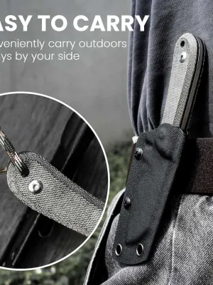 Nóż Kizer Fixed Deckhand Micarta+G10 D2