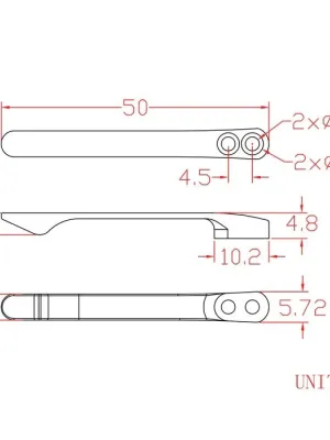 Klips CIVIVI Titanium do noża Baby Banter