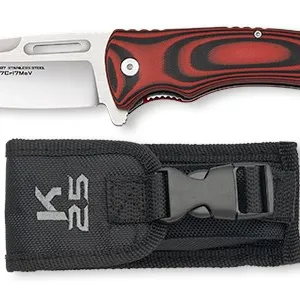 Nóż Taktyczny K25 18867 G10 Red Wengue