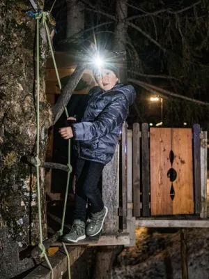 Latarka Czołowa Ledlenser KidLed 2 Lila