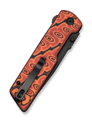 Nóż CIVIVI Zygon Nitro-V Orange&Blk Vortex Micarta
