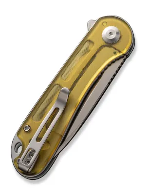 Nóż CIVIVI Elementum D2 Ultem Amber C907A-4