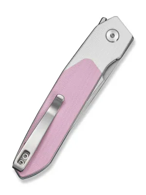 Nóż CIVIVI Brr15 Light Nitro-V White&Pink G10