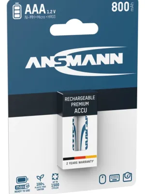 Akumulator Ansmann NiMH AAA/HR03 800mAh maxE 2 szt