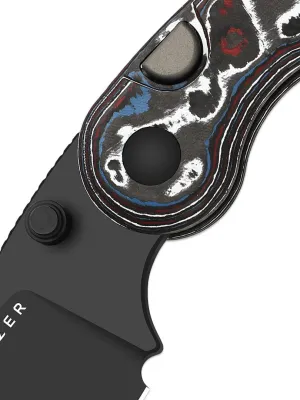 Nóż Kizer Microbe Fat Carbon M390
