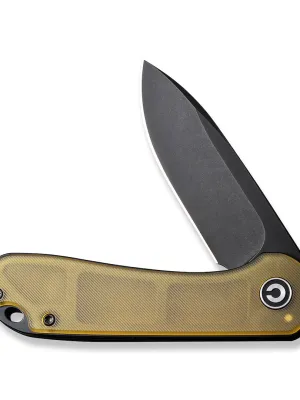 Nóż CIVIVI Elementum D2 Ultem Amber&Black C907A-5