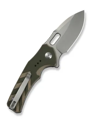 Nóż CIVIVI Vexron G10 Milled Green & Tan 14C28N