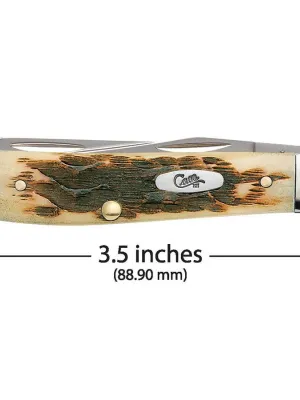 Scyzoryk Case Mini Trapper SS Amber Bone