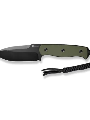 Nóż SENCUT Fixed Toxodon G10 OD Green Black Blade