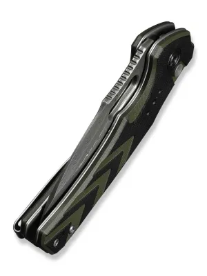 Nóż CIVIVI Vexron Damast G10 Milled Black & Green
