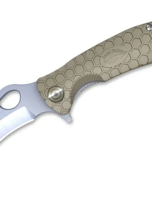 Nóż Honey Badger Claw D2 Medium Tan Plain